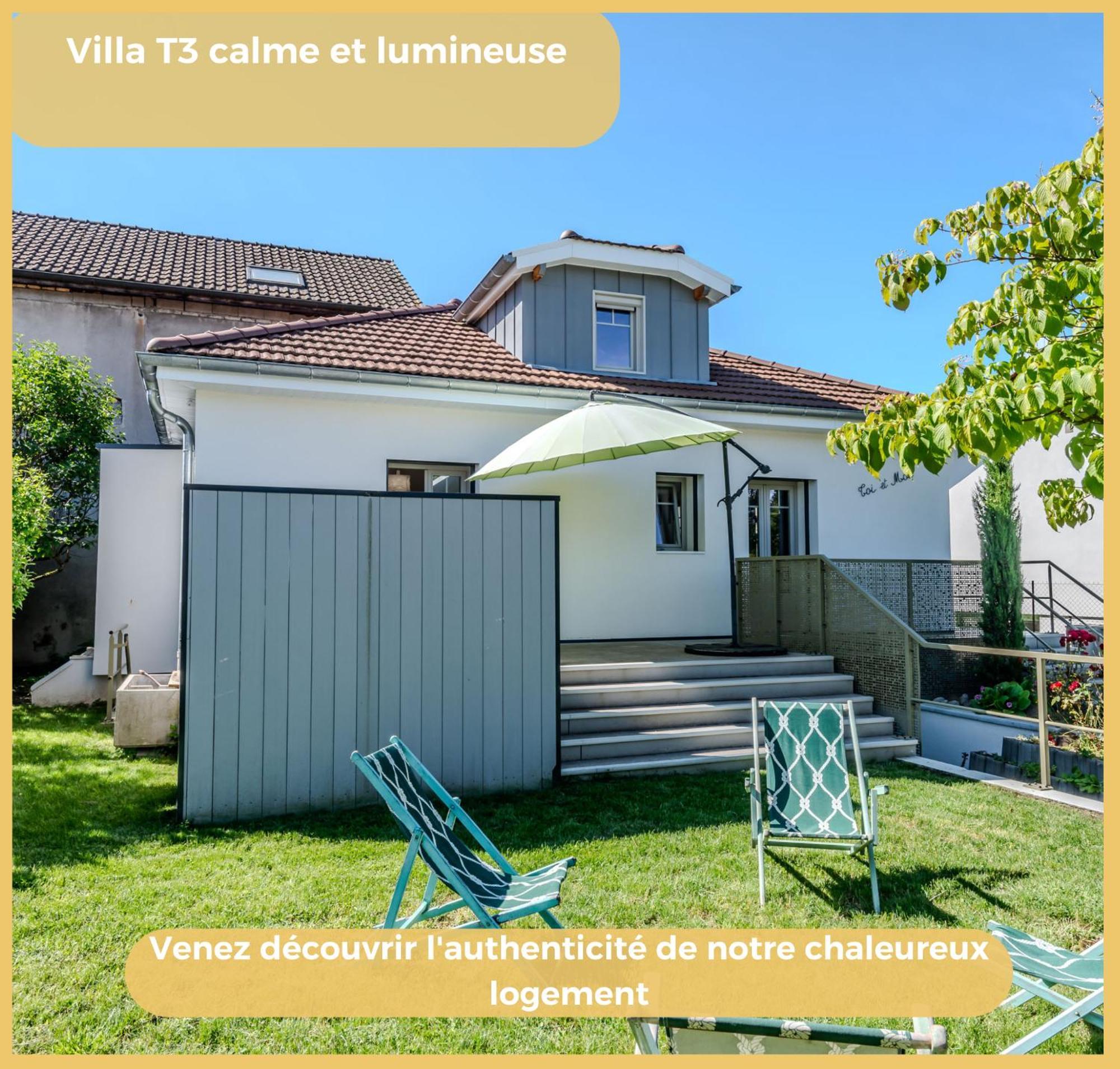 Chez Drum I Villa T3 I Thonon ภายนอก รูปภาพ