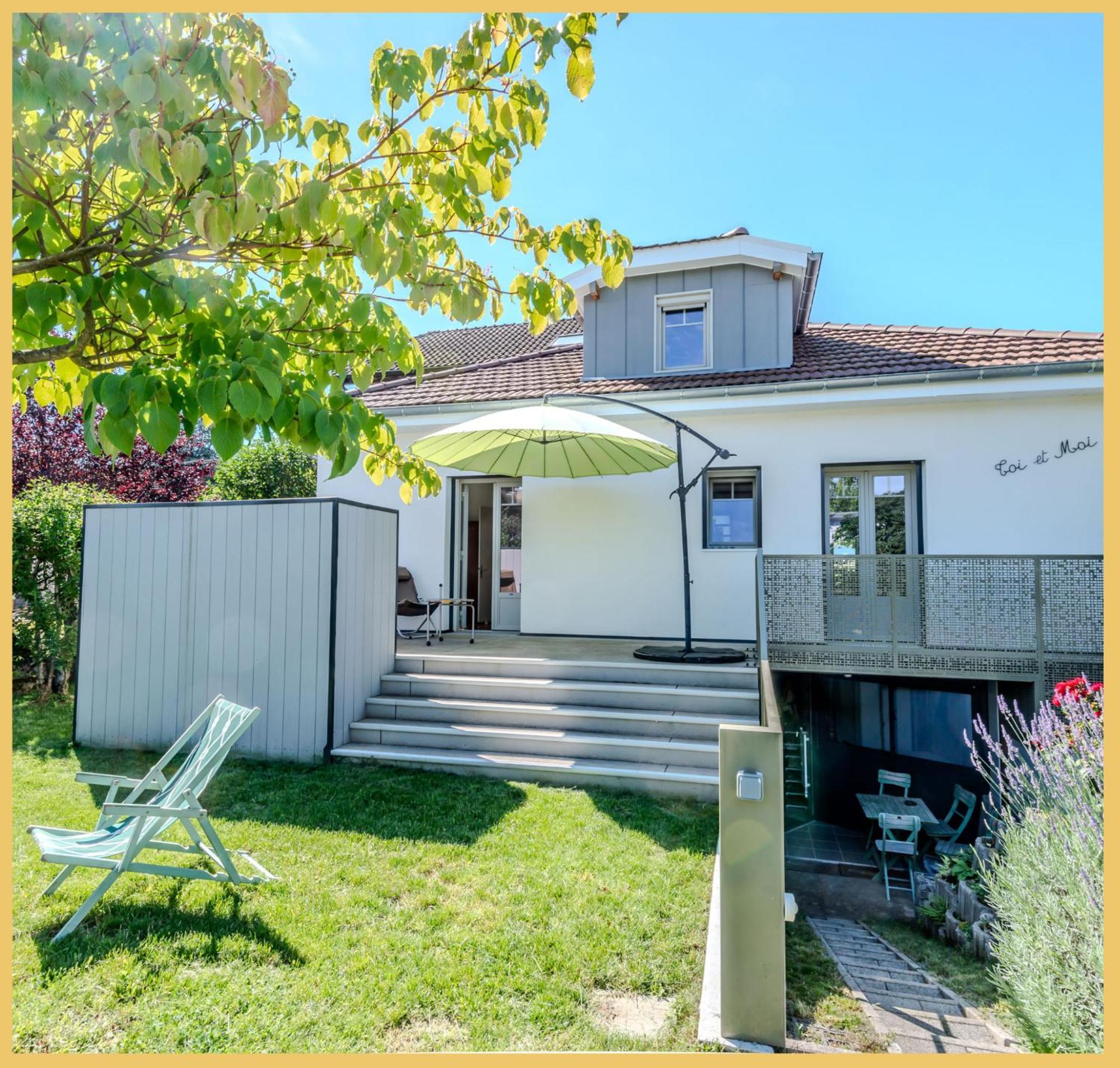 Chez Drum I Villa T3 I Thonon ภายนอก รูปภาพ